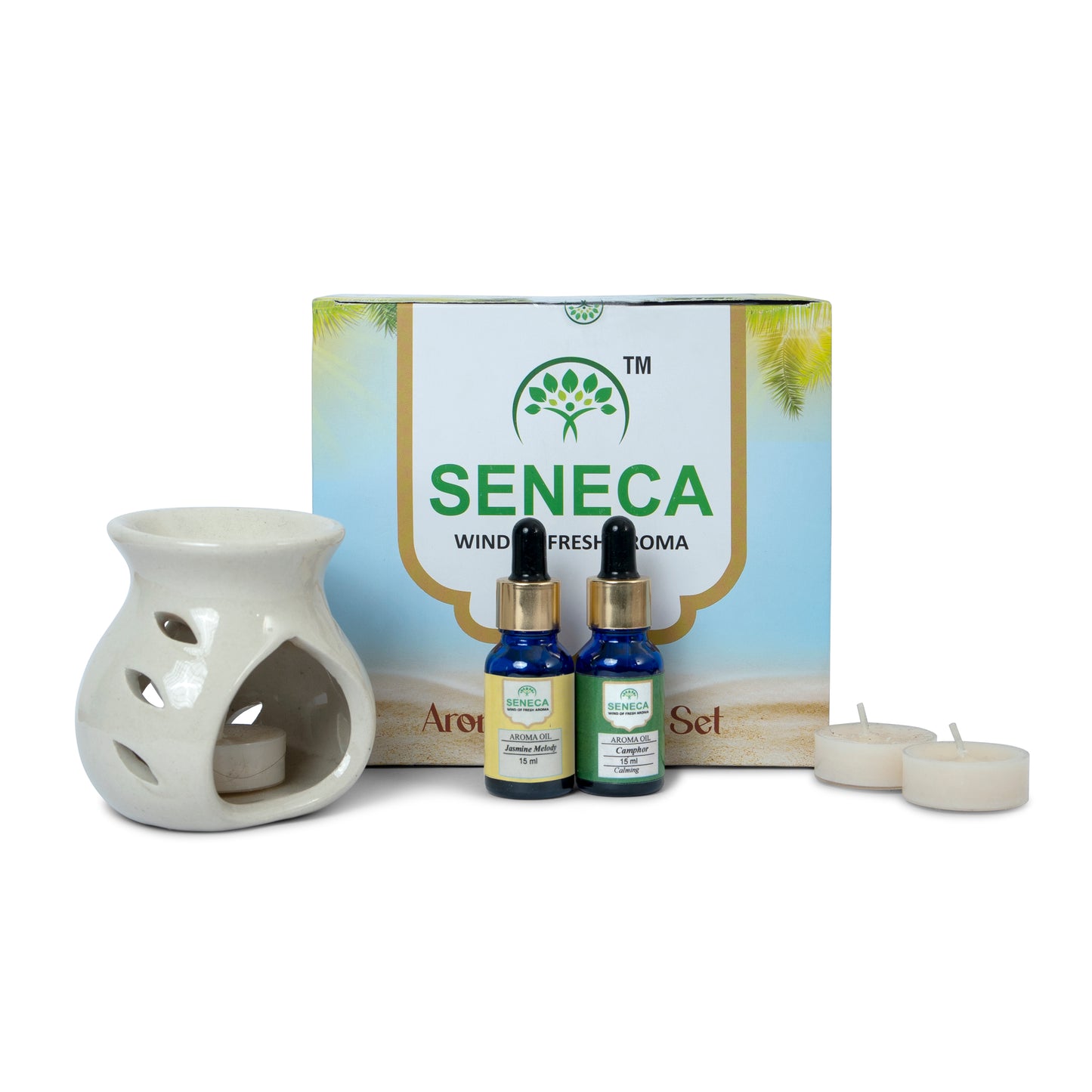 Aroma Diffuser Set - Jasmine Melody & Camphor