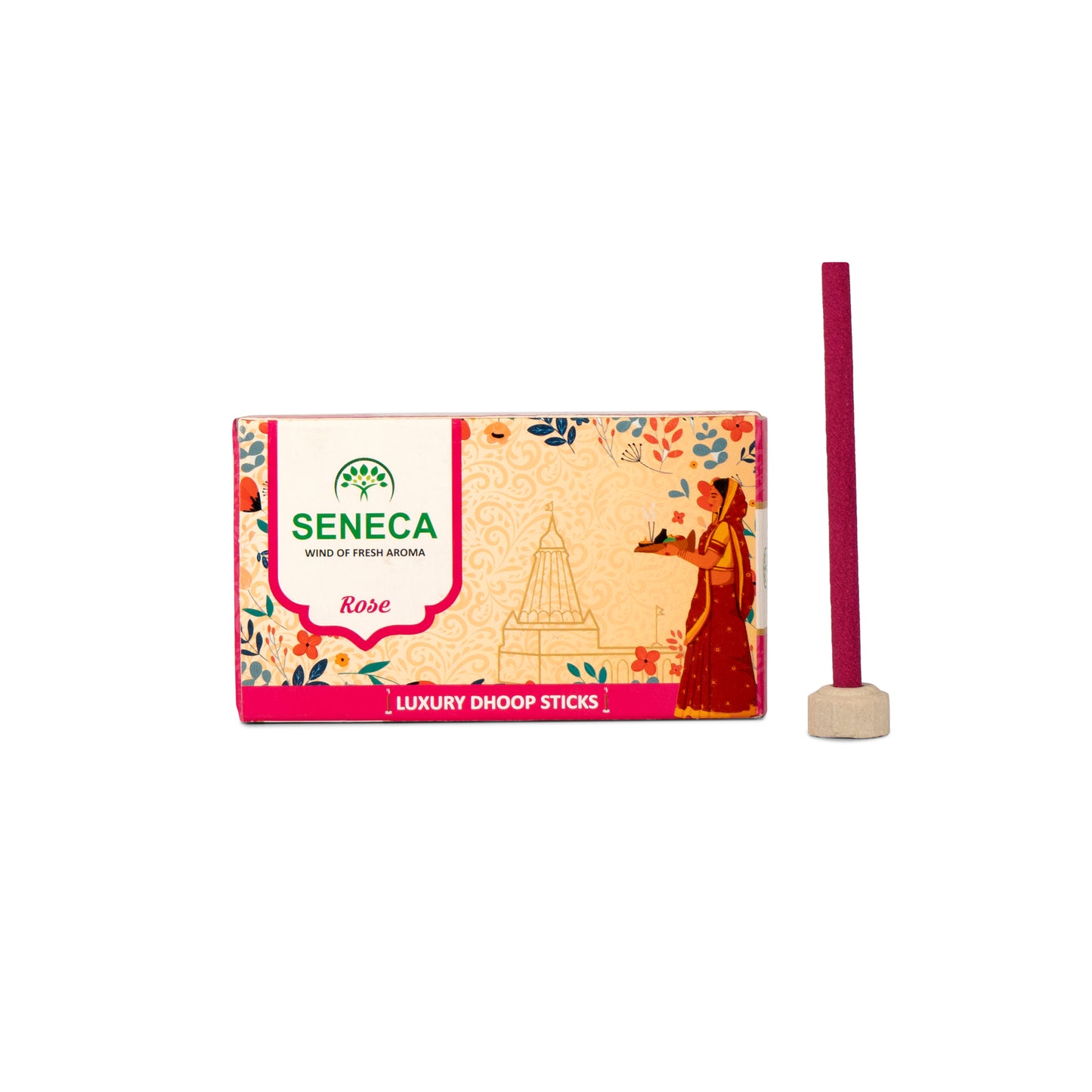 Dhoop Sticks Rose - Pack of 2