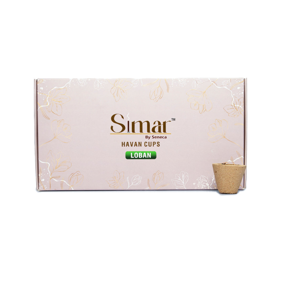 Simar Havan Cups Guggal & Loban Pack of 4
