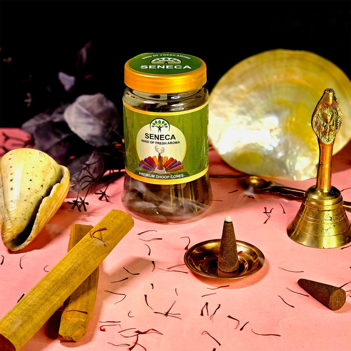 Dhoop Cones Jar ( Pack of 2 )