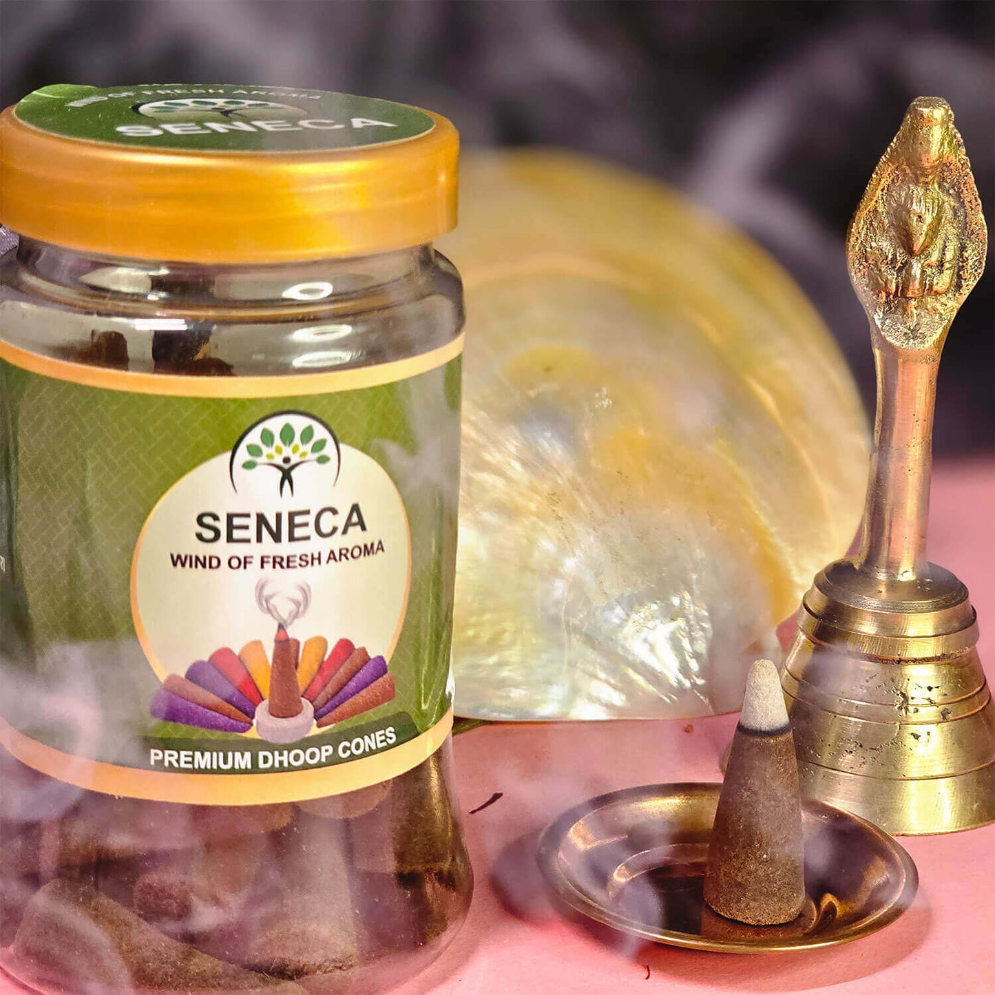 Dhoop Cones Jar ( Pack of 2 )
