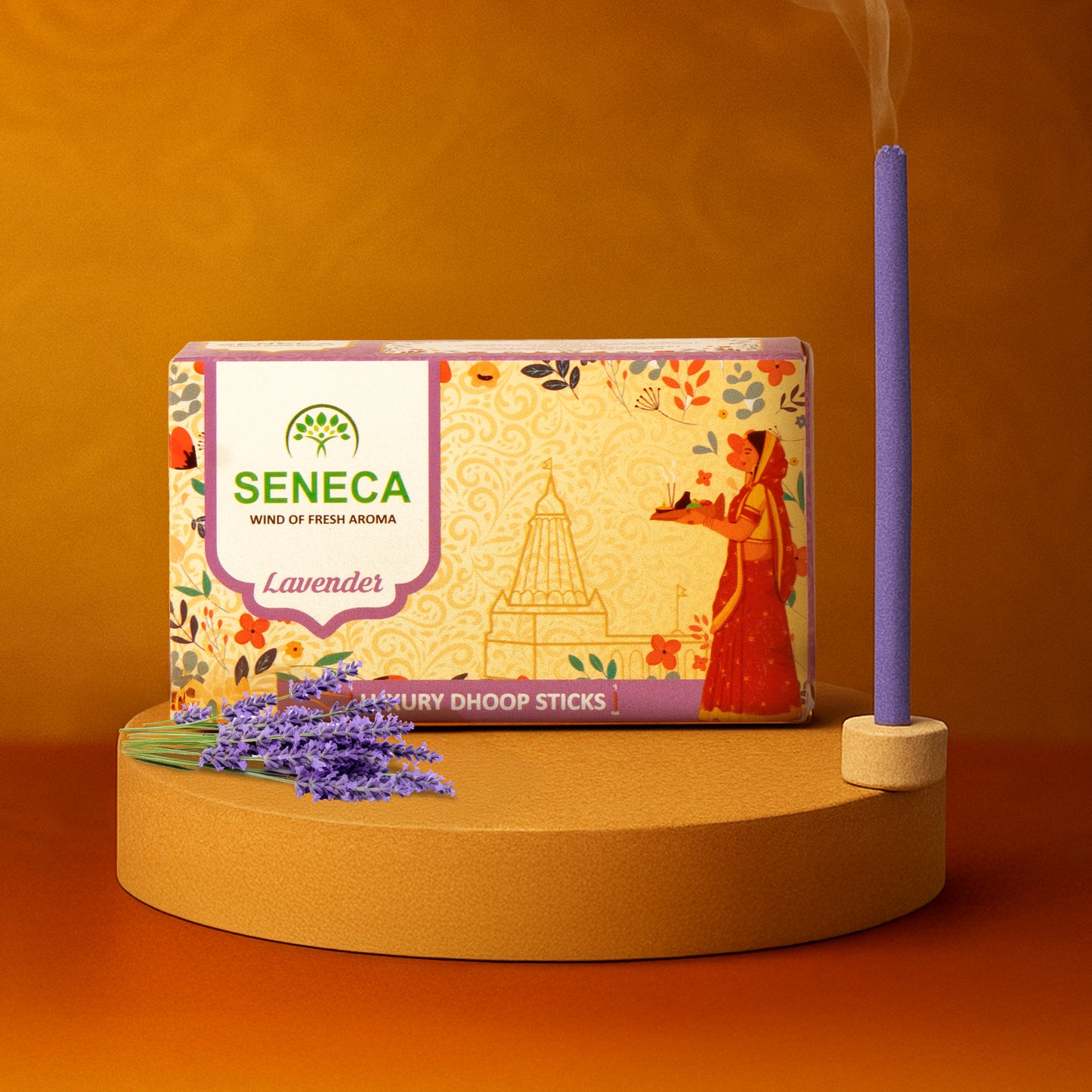 Dhoop Sticks Lavender - Pack of 2