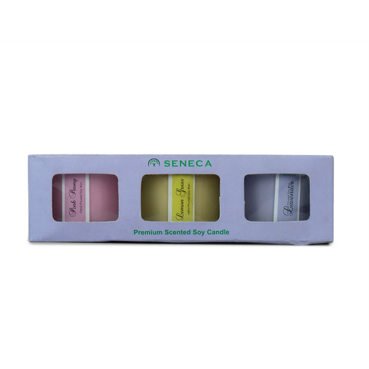 Scented Jar Candles (Pack of 3)