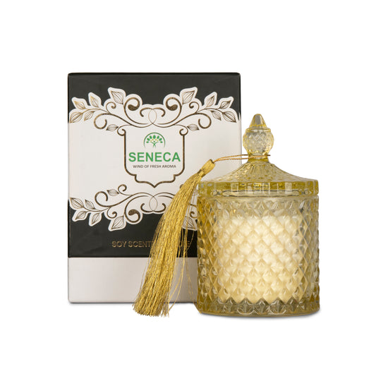 Scented Floral Diamond Crystal Jar Candle