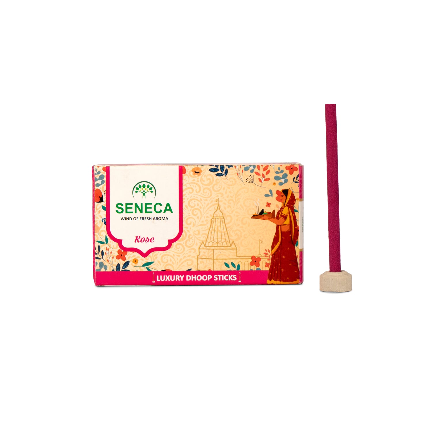 Dhoop Sticks Rose - Pack of 2