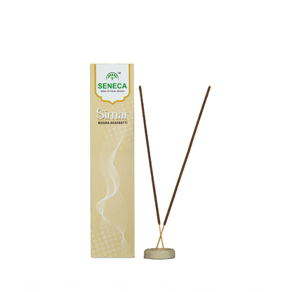 Simar Agarbatti (Pack of 6) - Mogra, Sandal Gold, Kesar, Khas, Patchouli &amp; Kasturi (1 Pc each)