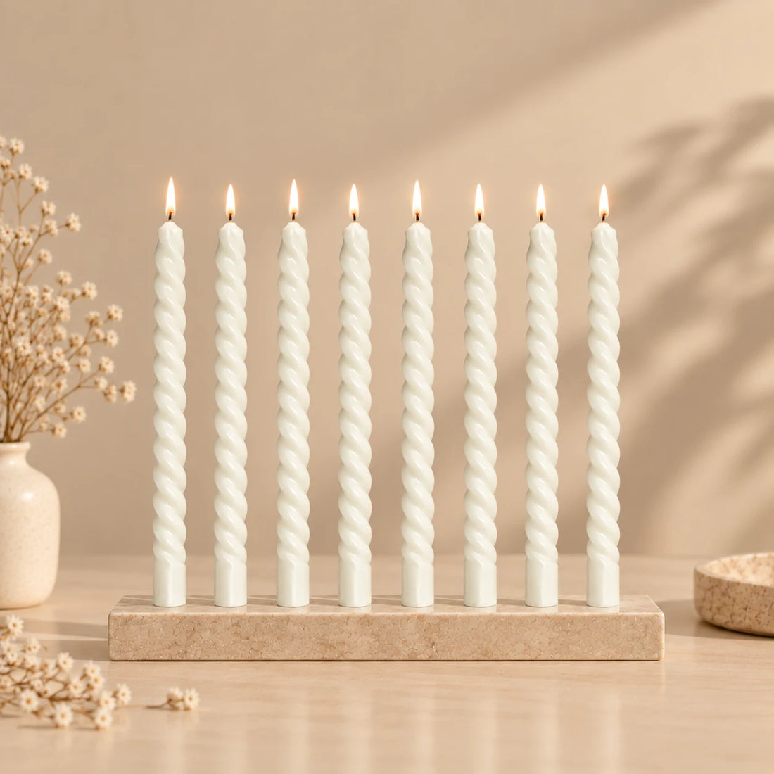 Classic Lumin Candles Spiral / 4 Candles in a Box - Pack of 2