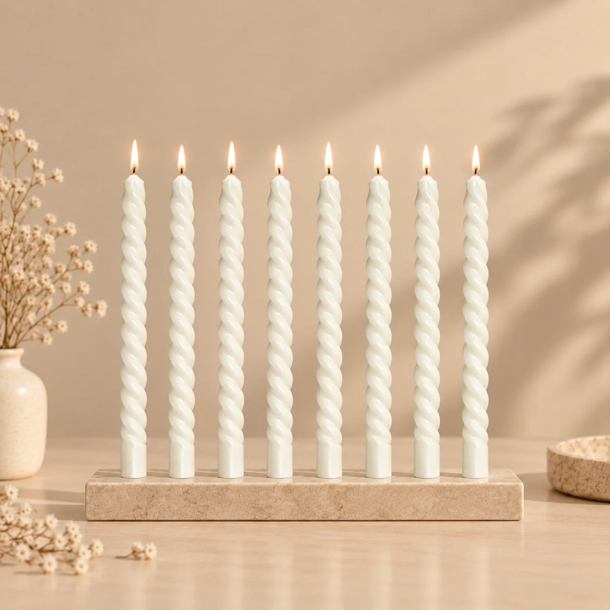 Classic Lumin Candles Spiral / 4 Candles in a Box - Pack of 2