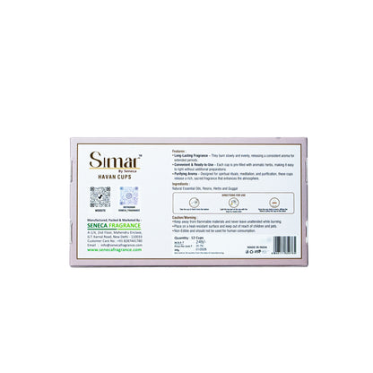 Simar Havan Cups Guggal &amp; Loban Pack of 2