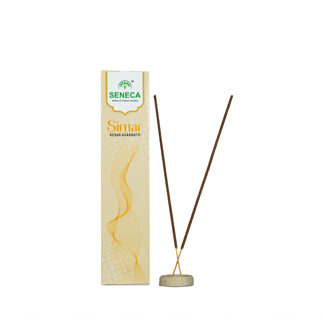 Simar Agarbatti (Pack of 6) - Mogra, Sandal Gold, Kesar, Khas, Patchouli &amp; Kasturi (1 Pc each)