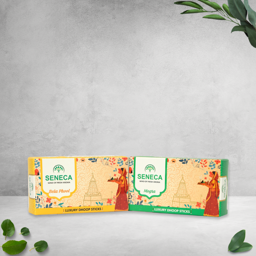 Luxury Dhoop Sticks (Pack of 2) - Mogra &amp; Belaphool