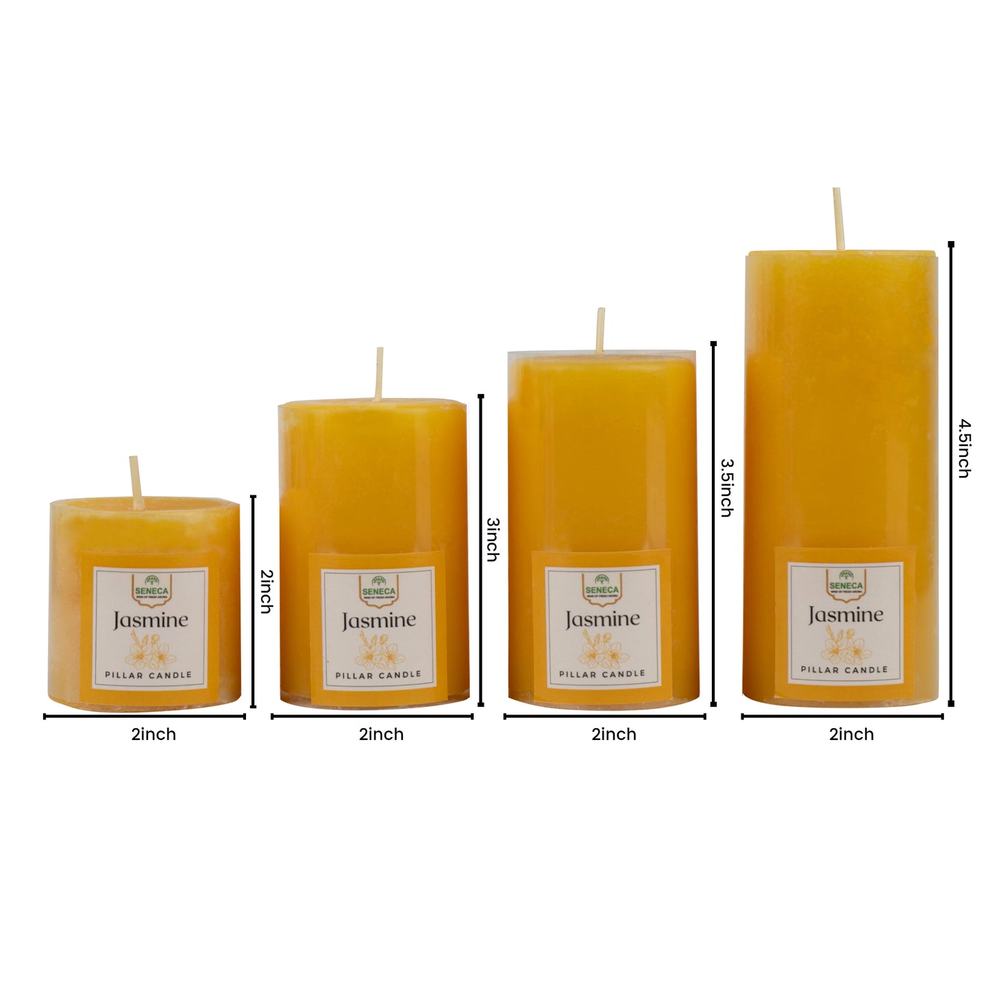 Pillar Candle jasmine