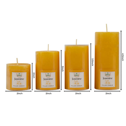 Pillar Candle jasmine