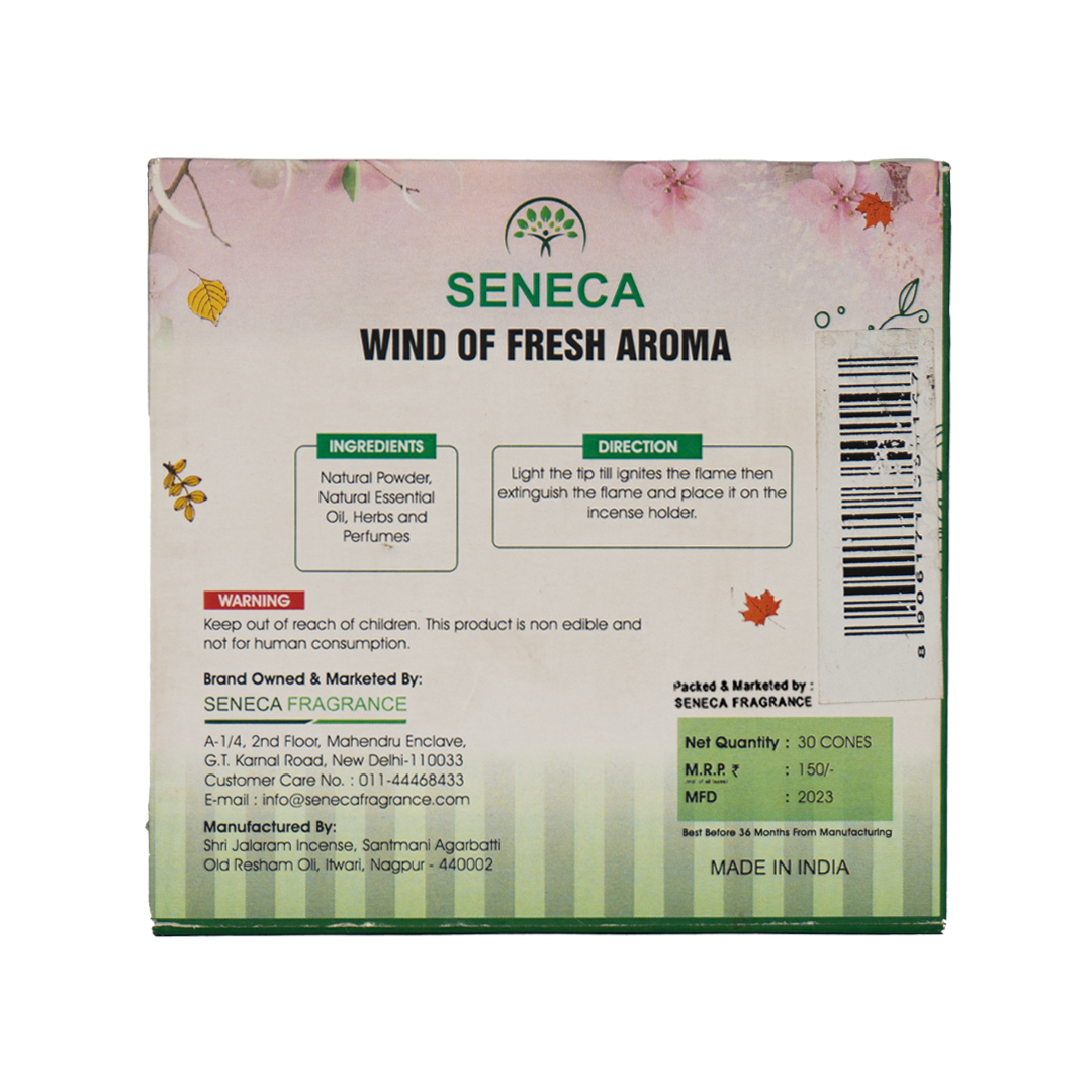 Incense Cones Pack of 3
