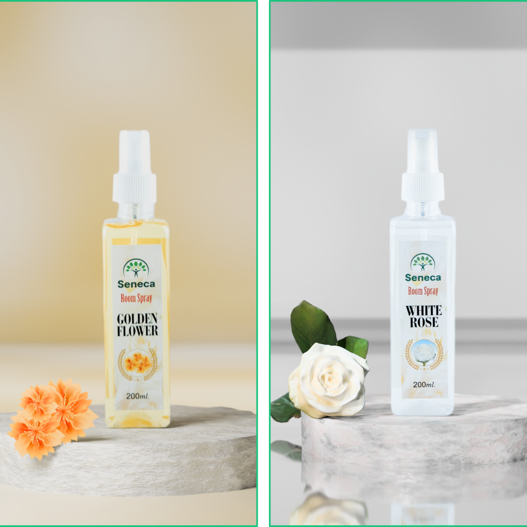 Room Spray (Pack of 2) - Golden Flower & White Rose