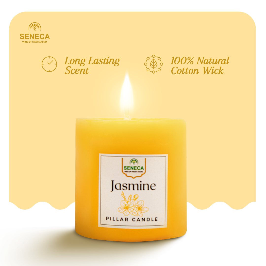 Pillar Candle jasmine