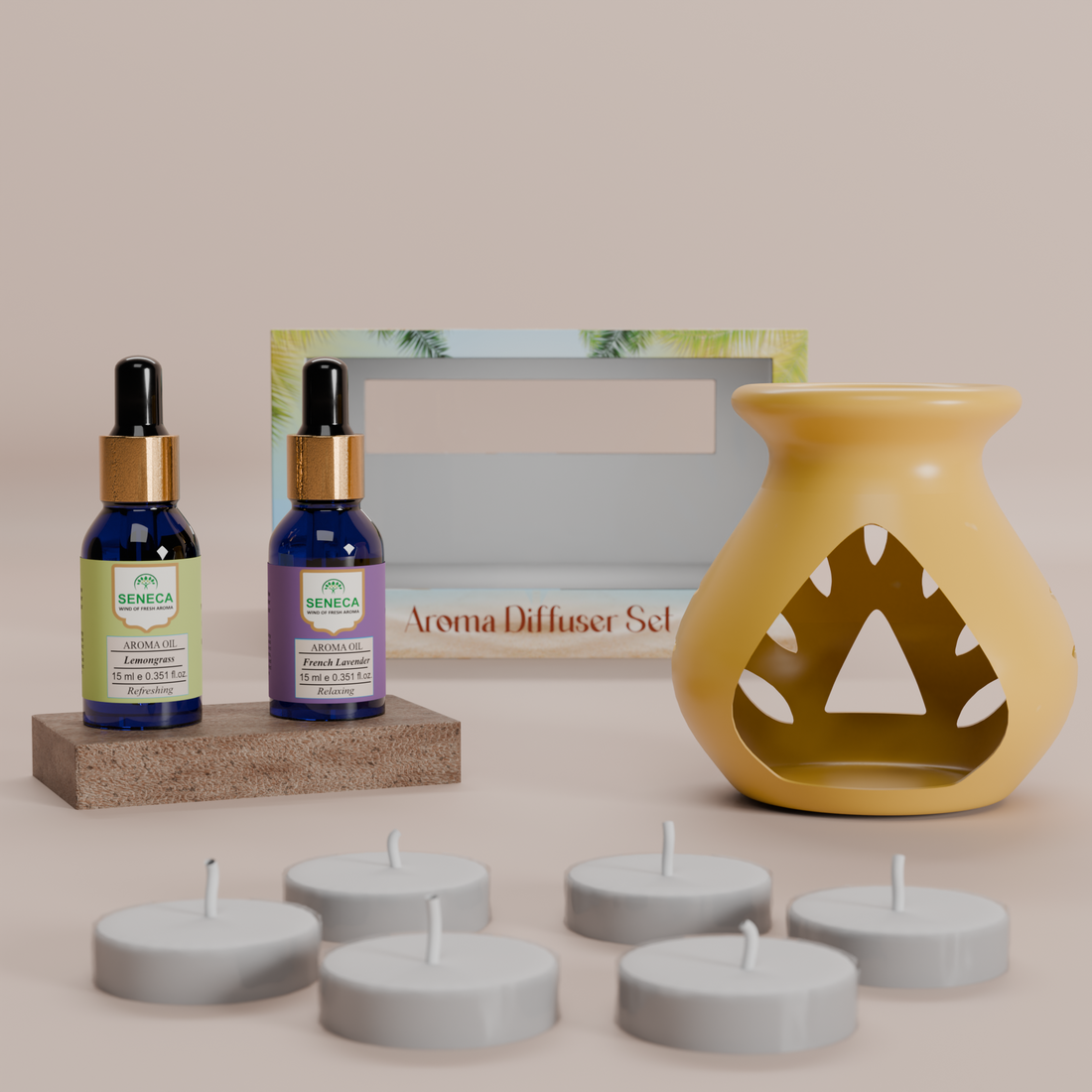 Aroma Diffuser Set - French Lavender &amp; Lemongrass