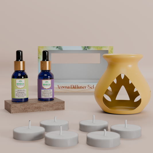 Aroma Diffuser Set - French Lavender & Lemongrass