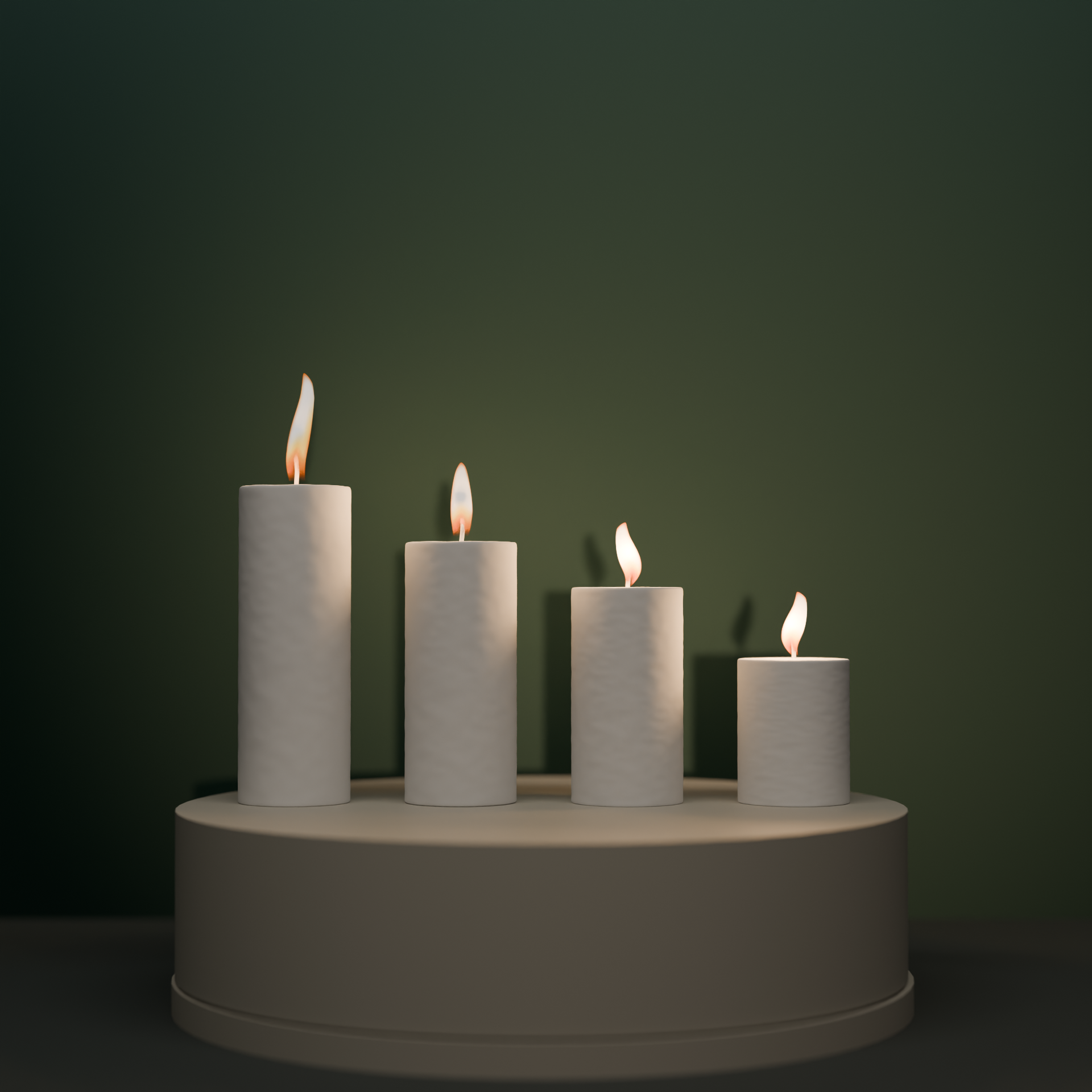 Pillar Candle Vanilla