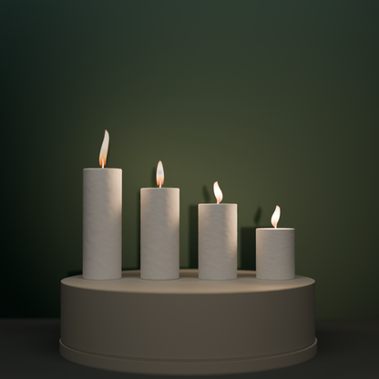 Pillar Candle Vanilla