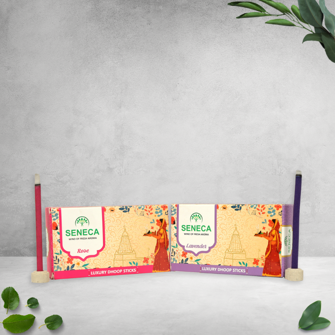 Luxury Dhoop Sticks (Pack of 2) - Lavender &amp; Rose