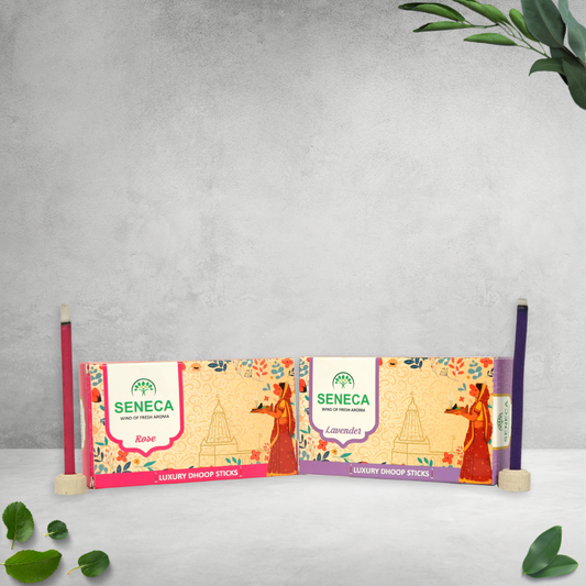 Luxury Dhoop Sticks (Pack of 2) - Lavender & Rose