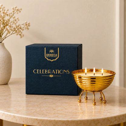 Celebrations 3 Wick Candle
