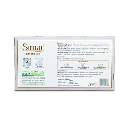 Simar Havan Cup Loban Pack of 2 &amp;4