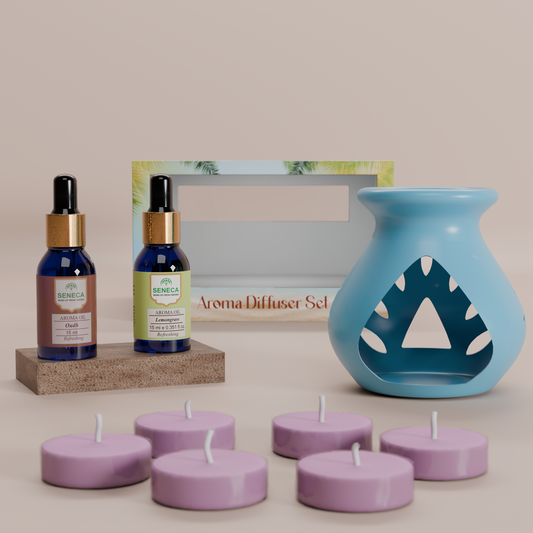 Aroma Diffuser Set - Oudh & Lemongrass