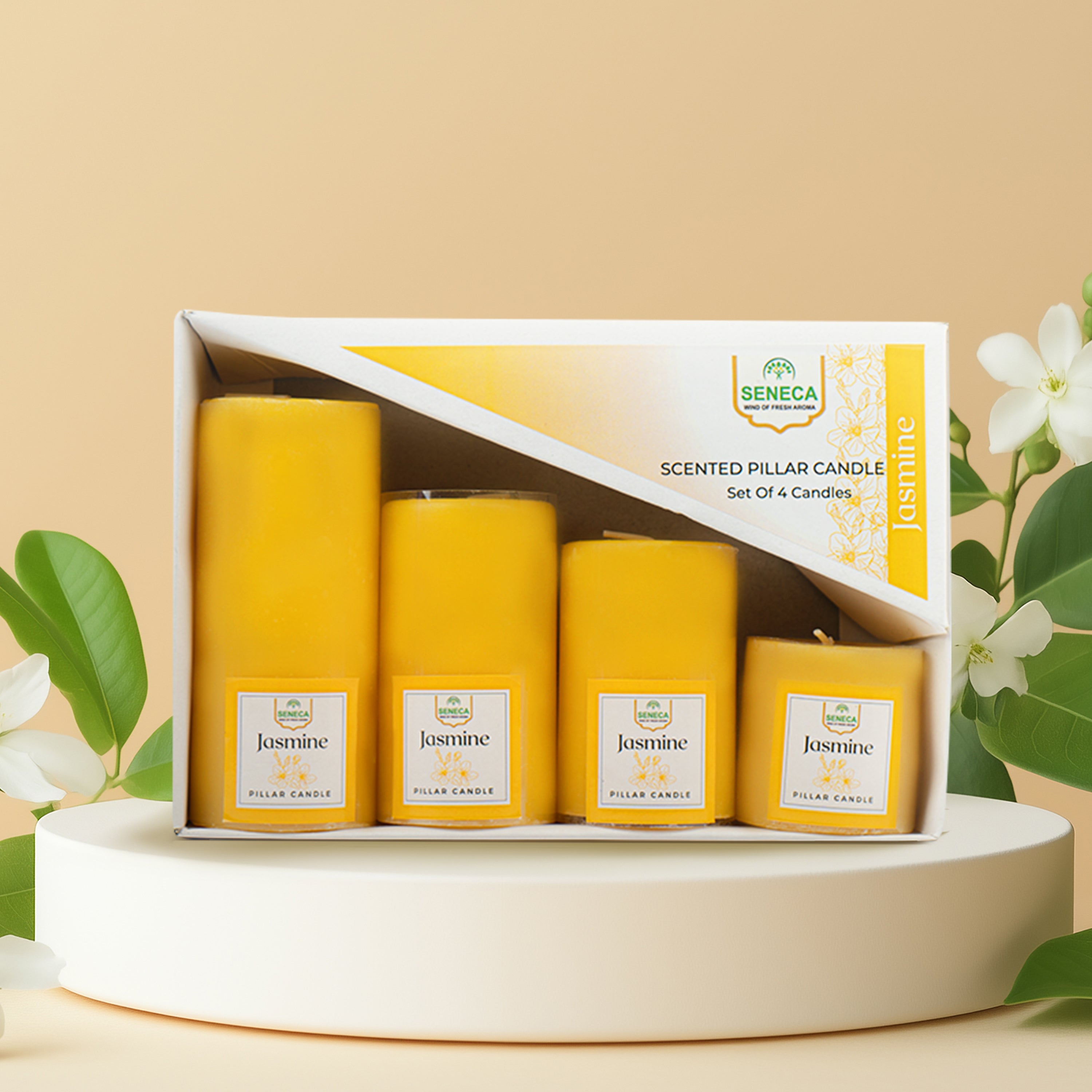 Pillar Candle jasmine