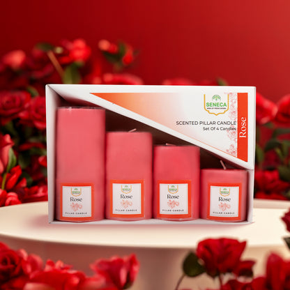 Pillar Candle Rose