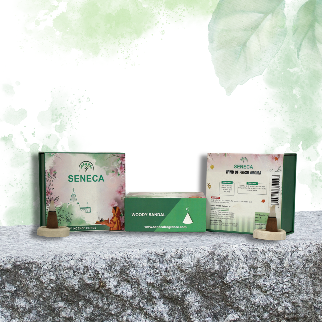 Incense Cones Pack of 3