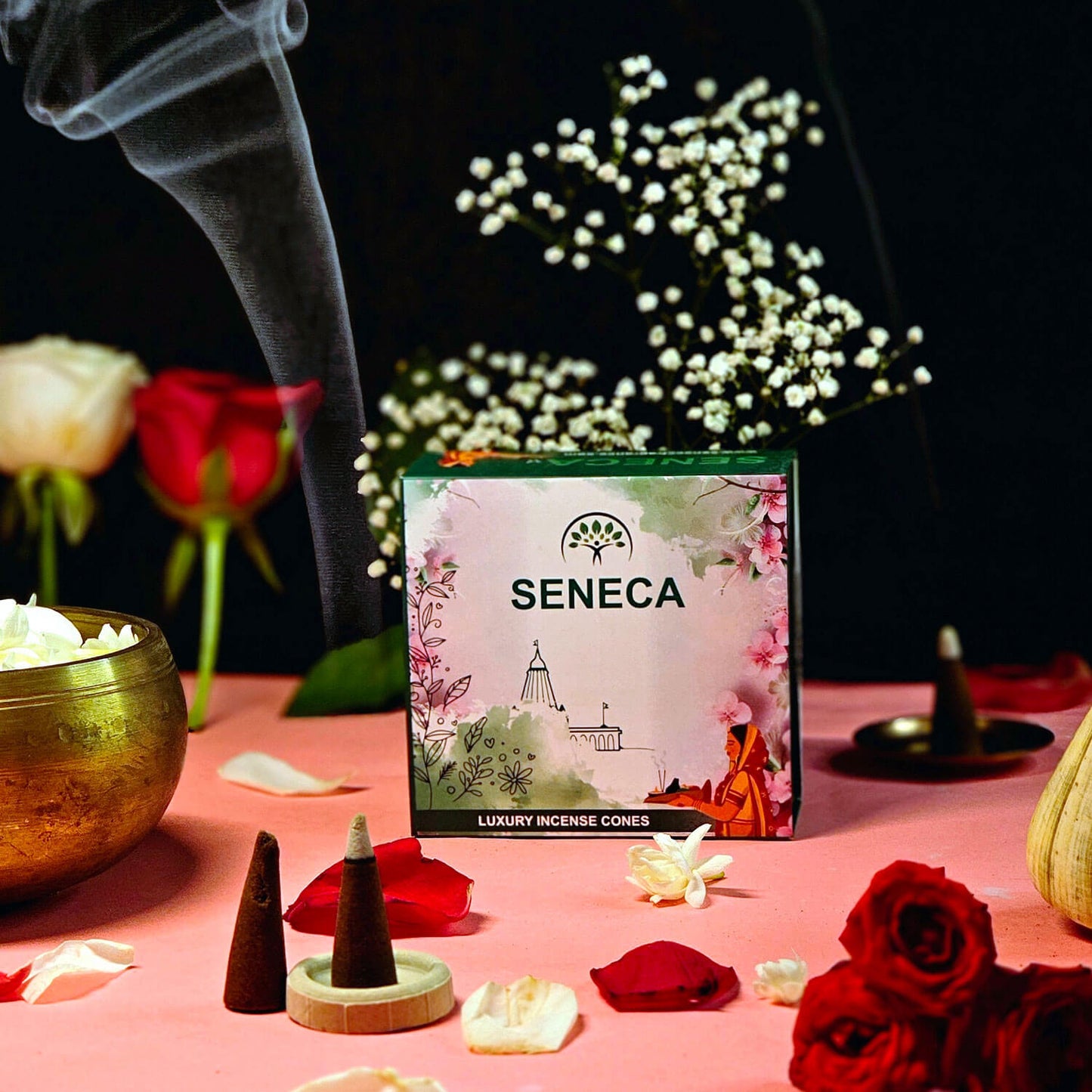 Incense Cones Mix Flower