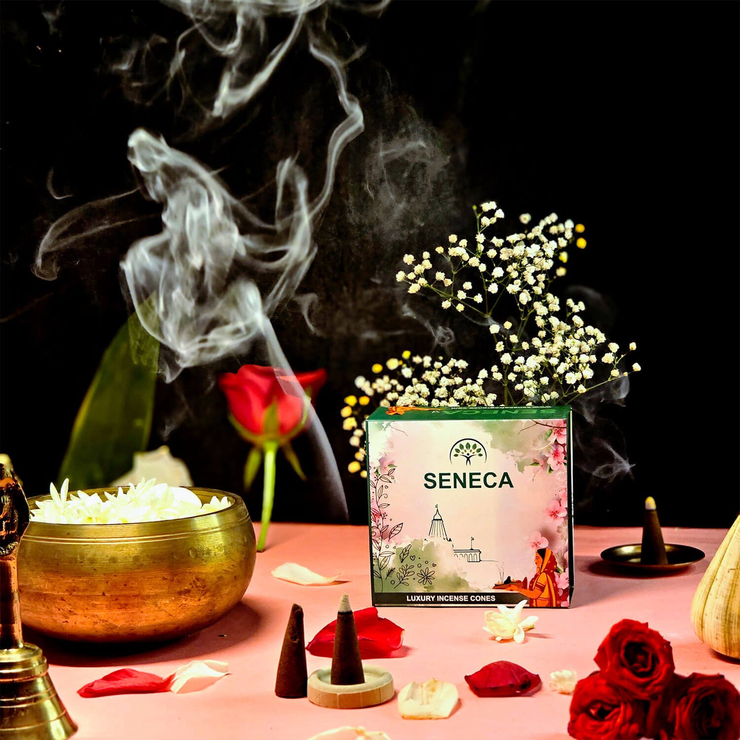 Incense Cones Shazz Rose