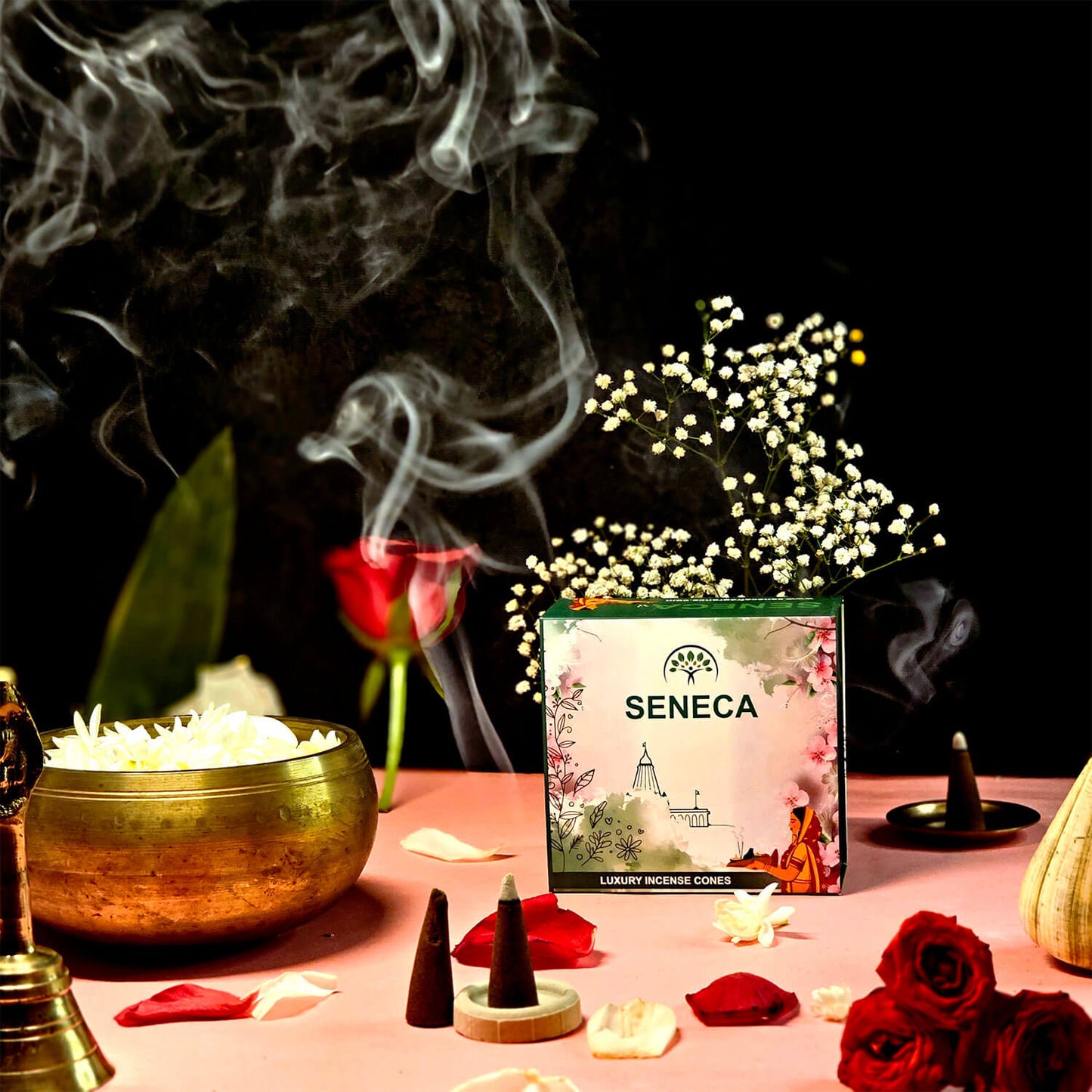 Incense Cones Shazz Rose