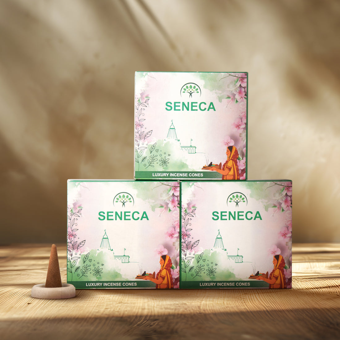 Incense Cones Pack of 3
