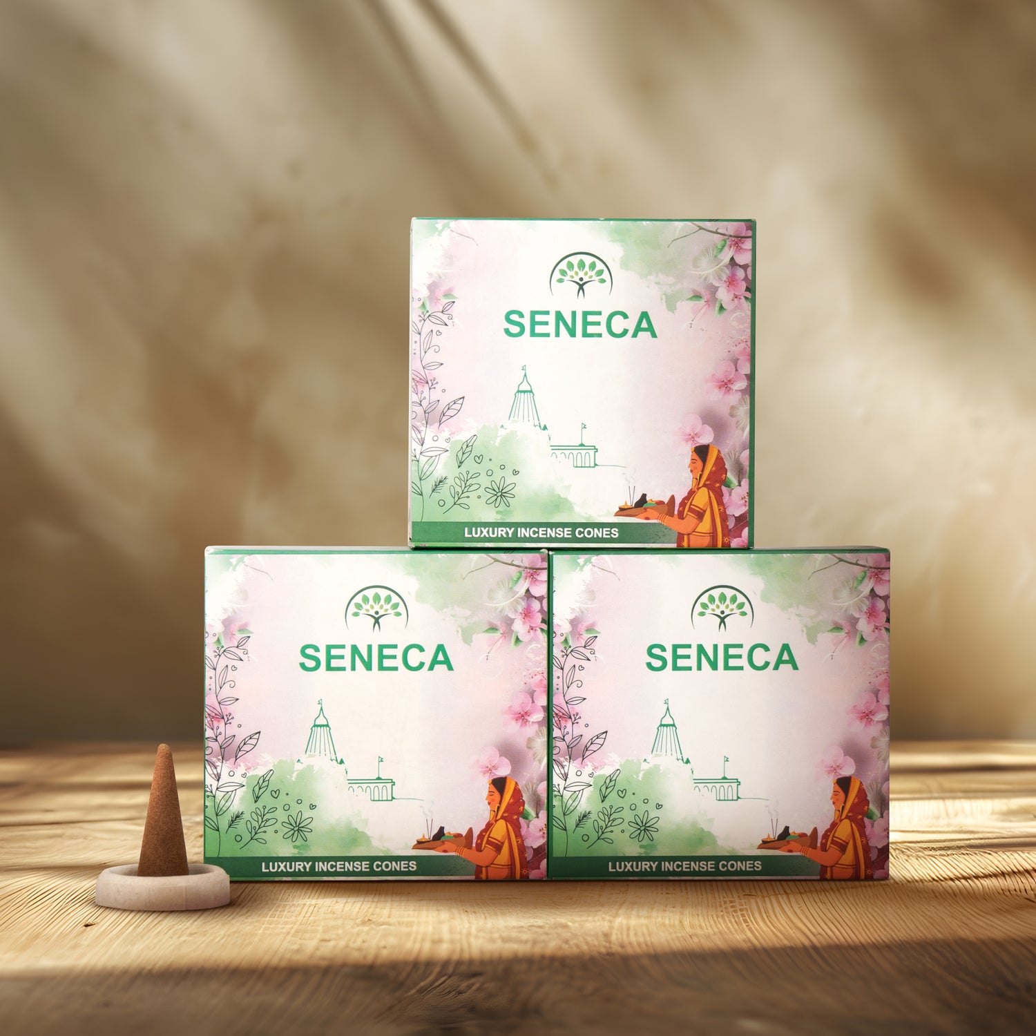 Incense Cones Pack of 3