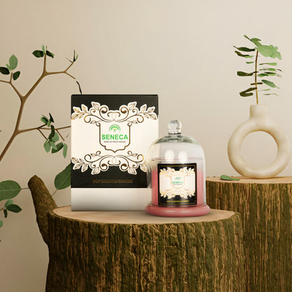 Scented Bell Candle - Pink Peony